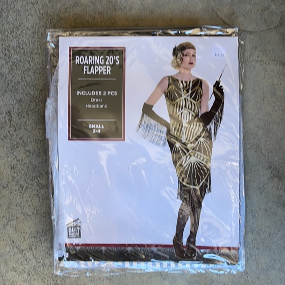 Roaring 20’s Flapper Adult Costume! New! - Picture 3 of 10